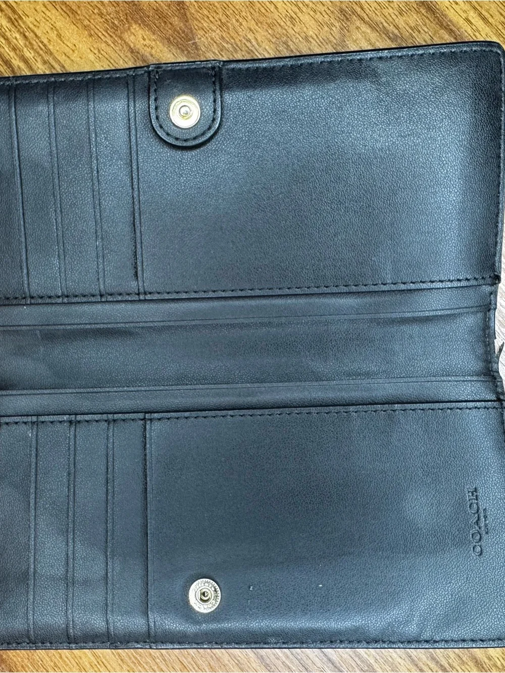 Coach tote signature